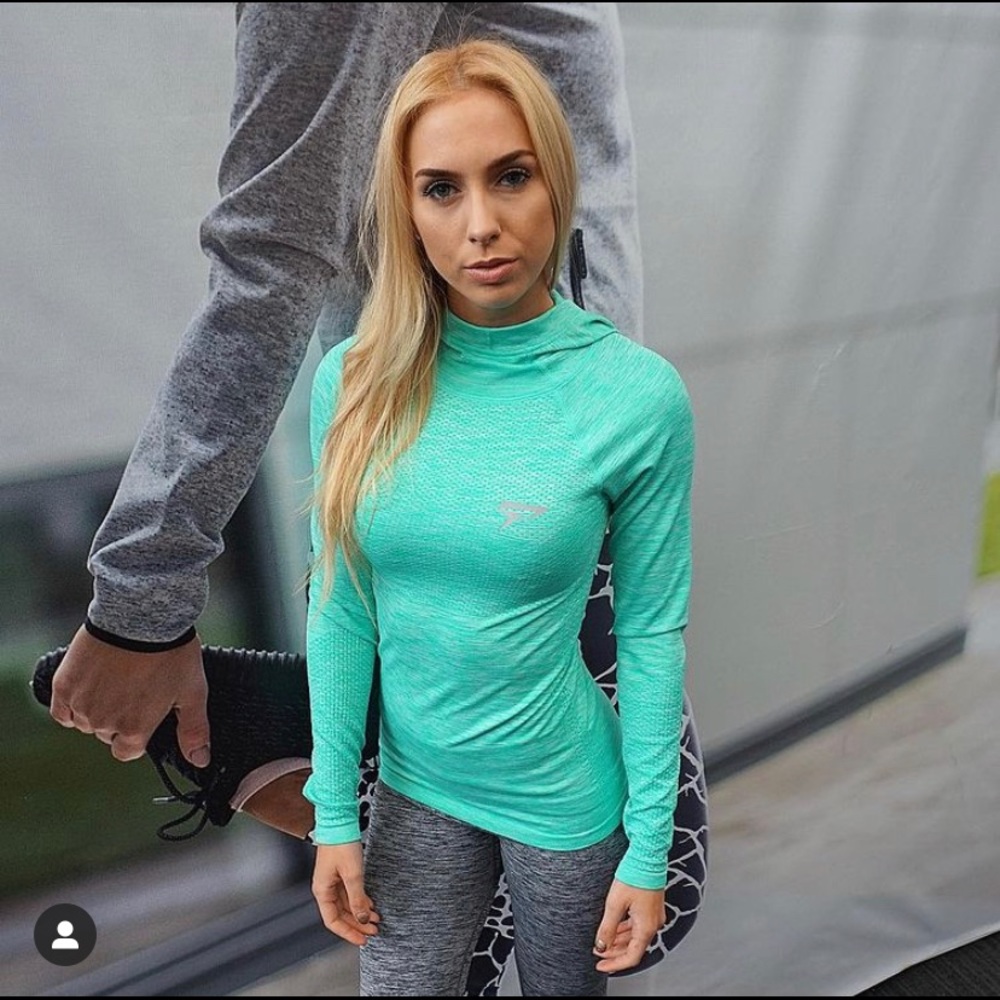 Long Sleeve Workout Shirt- Never Worn